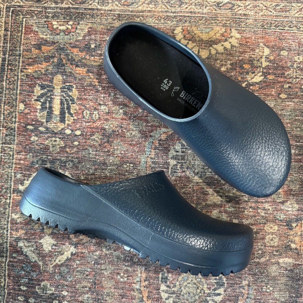 Birkenstock Super Birki Slip-Resistant Clogs Blue Men’s 10-10.5 Birk 43